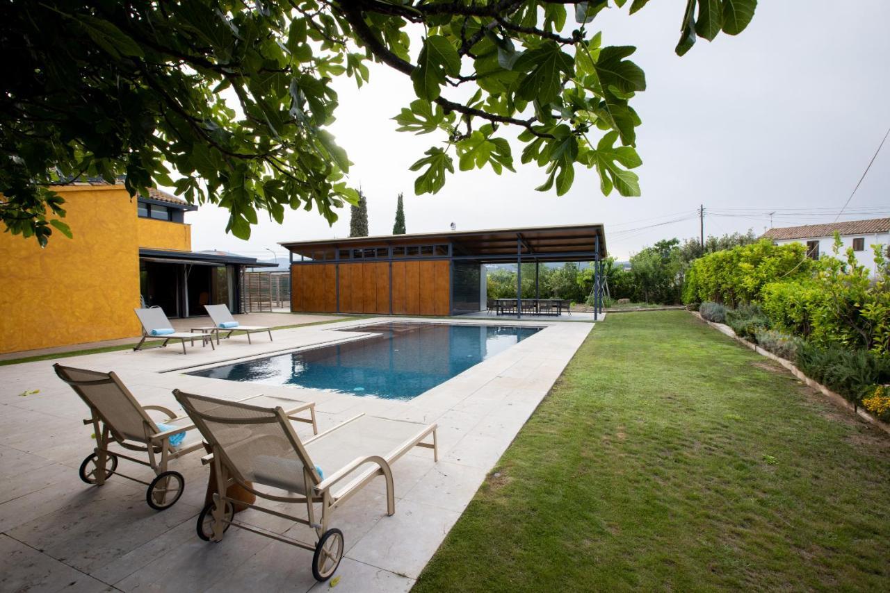 Masia Cal Sisplau, Con Piscina Y Rodeada De Vinedos A 10 Minutos De Vilafranca Del Penedes, Barcelona ,Cataluna San Martín Sarroca Екстериор снимка