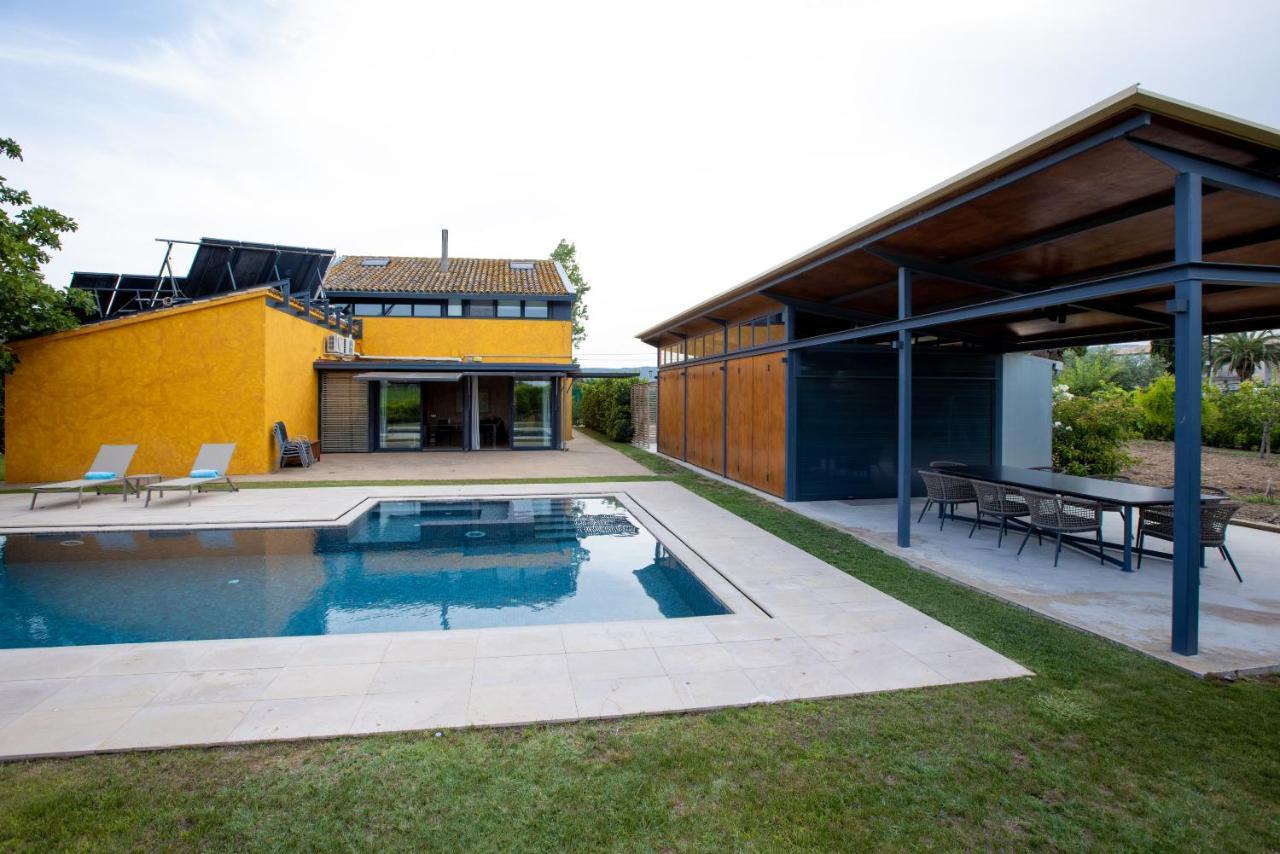 Masia Cal Sisplau, Con Piscina Y Rodeada De Vinedos A 10 Minutos De Vilafranca Del Penedes, Barcelona ,Cataluna San Martín Sarroca Екстериор снимка