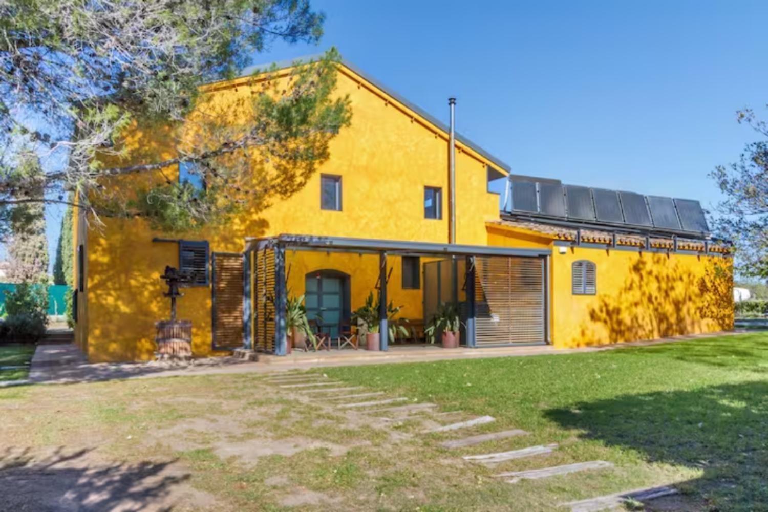 Masia Cal Sisplau, Con Piscina Y Rodeada De Vinedos A 10 Minutos De Vilafranca Del Penedes, Barcelona ,Cataluna San Martín Sarroca Екстериор снимка
